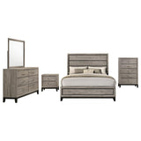 Watson Light Taupe Five-piece Full Bedroom Set by Coaster at Eve Furniture
