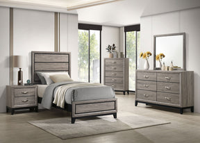 Watson Light Taupe Five-piece Twin Bedroom Set by Coaster at Eve Furniture