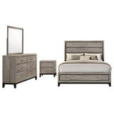 Watson Light Taupe Four-piece California King Bedroom Set by Coaster at Eve Furniture