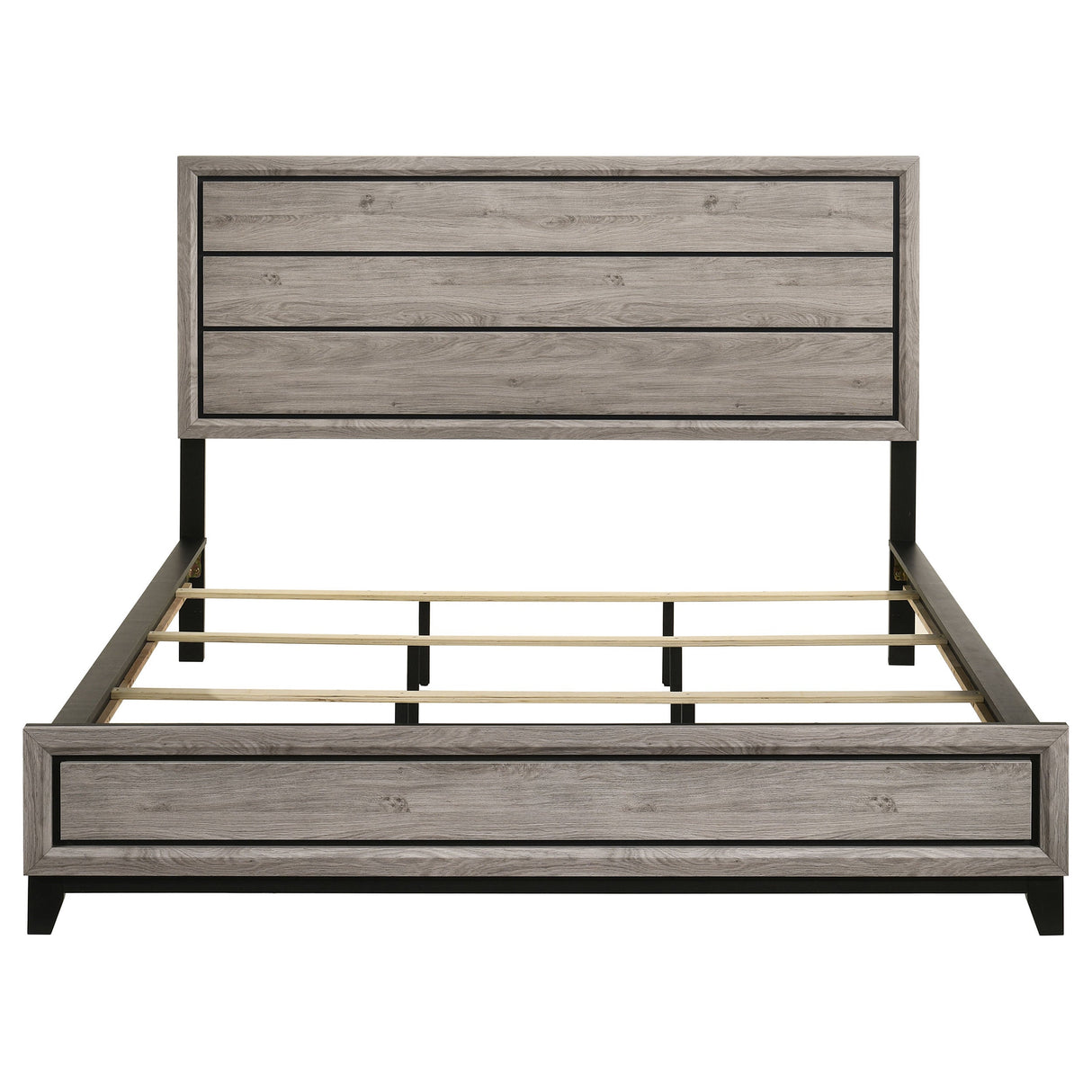 Watson Light Taupe Wood California King Panel Bed by Coaster at Eve Furniture
