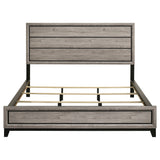 Watson Light Taupe Wood California King Panel Bed by Coaster at Eve Furniture