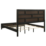 Watson Light Taupe Wood California King Panel Bed by Coaster at Eve Furniture
