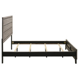 Watson Light Taupe Wood California King Panel Bed by Coaster at Eve Furniture