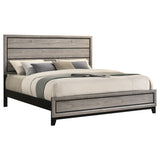 Watson Light Taupe Wood Eastern King Panel Bed by Coaster at Eve Furniture