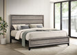 Watson Light Taupe Wood Eastern King Panel Bed by Coaster at Eve Furniture