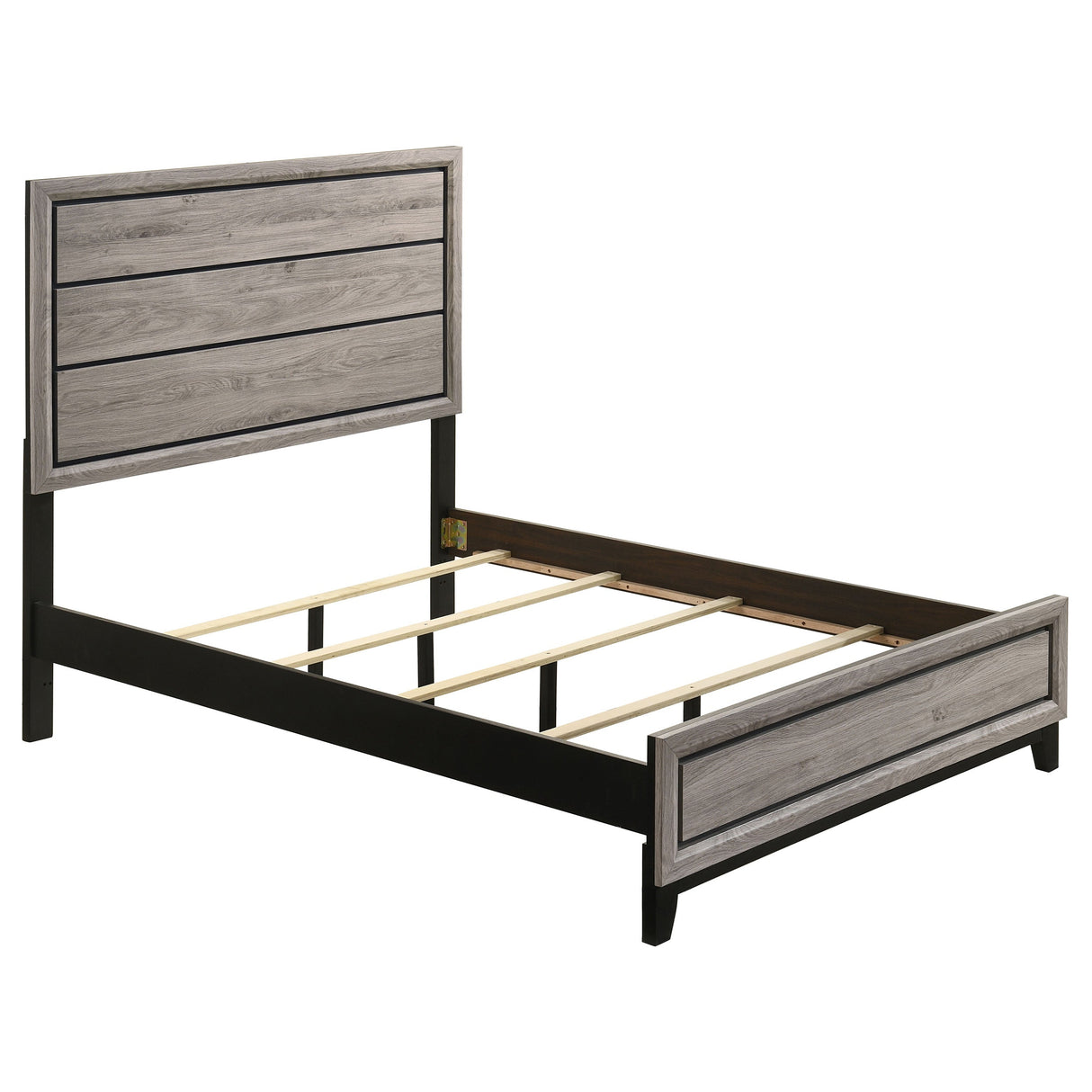 Watson Light Taupe Wood Full Panel Bed by Coaster at Eve Furniture