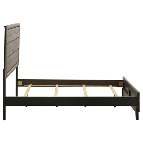 Watson Light Taupe Wood Full Panel Bed by Coaster at Eve Furniture