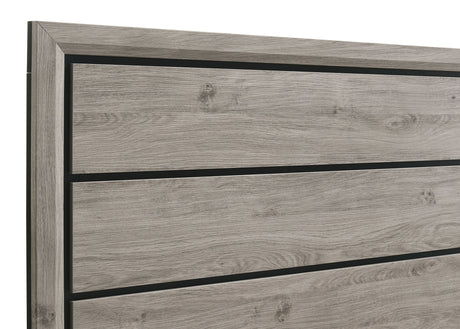 Watson Light Taupe Wood Full Panel Bed by Coaster at Eve Furniture
