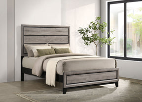 Watson Light Taupe Wood Full Panel Bed by Coaster at Eve Furniture