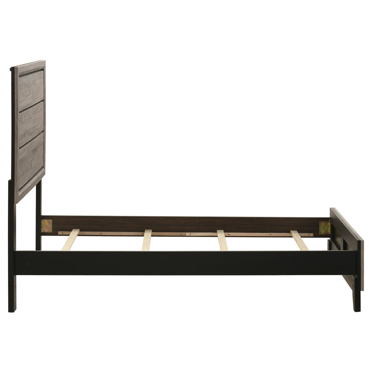Watson Light Taupe Wood Twin Panel Bed by Coaster at Eve Furniture