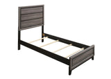 Watson Twin Panel Bed Gray Oak