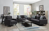 Watsonville 2-Piece Cushion Back Living Room Set Gray