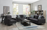 Watsonville Tufted Back Sofa Gray