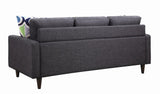 Watsonville Tufted Back Sofa Gray