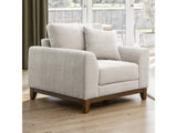 Watton Light Gray Chair by Furniture of America at Eve Furniture
