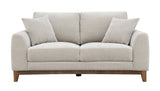 Watton Light Gray Loveseat by Furniture of America at Eve Furniture