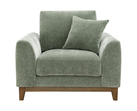 Watton Olive Green Chair by Furniture of America at Eve Furniture