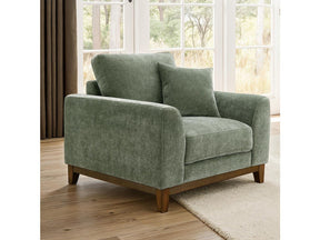 Watton Olive Green Chair by Furniture of America at Eve Furniture