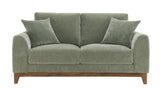 Watton Olive Green Loveseat by Furniture of America at Eve Furniture