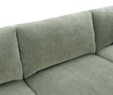 Watton Olive Green RAF Sectional by Furniture of America at Eve Furniture