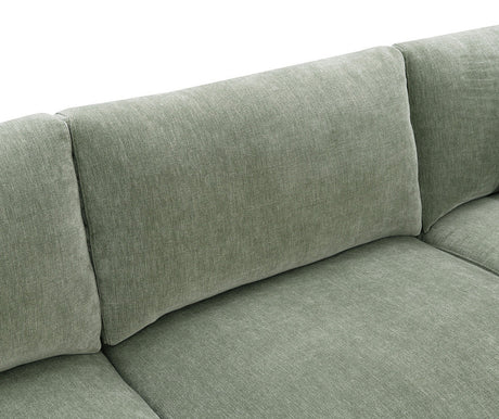 Watton Olive Green RAF Sectional by Furniture of America at Eve Furniture
