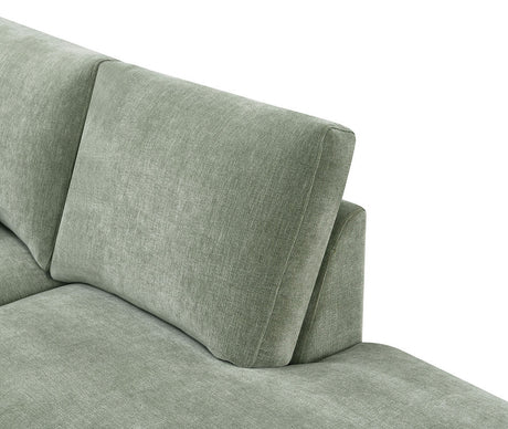 Watton Olive Green RAF Sectional by Furniture of America at Eve Furniture