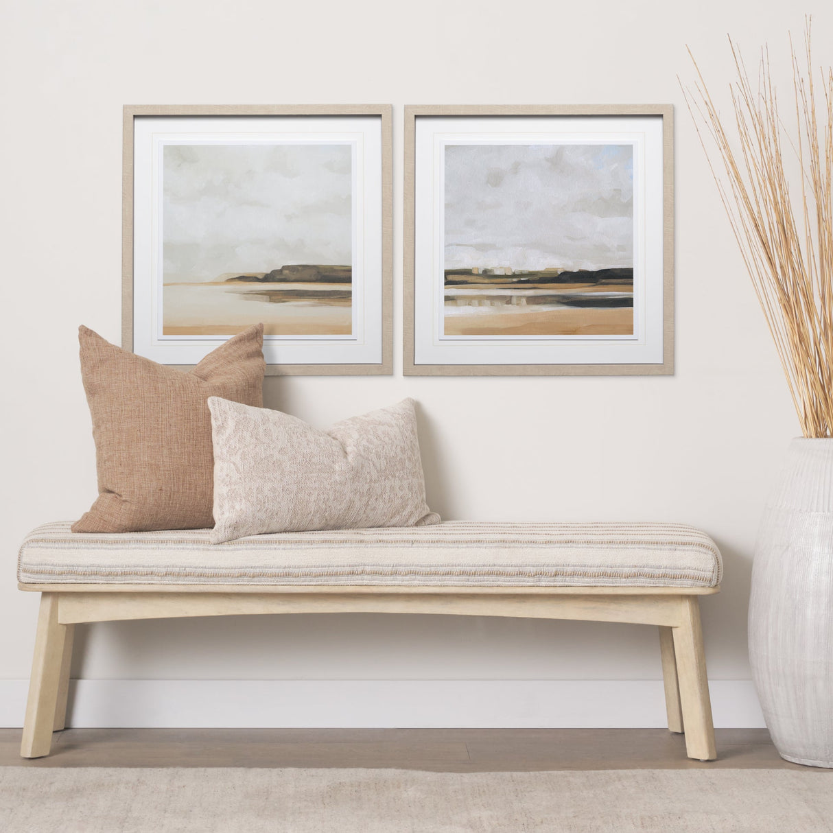 Wattwanderung II by Emma Scarvey a Framed Art Print Matted under Glass by Mercana at Eve Furniture