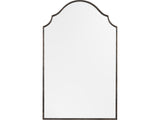 Waverly 1 Black Wall Mirror by Crestview at Eve Furniture