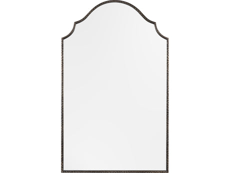 Waverly 1 Black Wall Mirror by Crestview at Eve Furniture