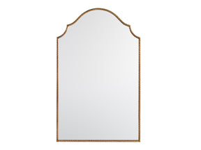 Waverly 2 Gold Wall Mirror by Crestview at Eve Furniture