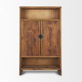 Wayde Curio Cabinet Recycled Pine by Mercana at Eve Furniture