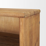 Wayde Curio Cabinet Recycled Pine by Mercana at Eve Furniture