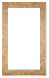 Waylane Brown Floor Mirror by Ashley at Eve Furniture