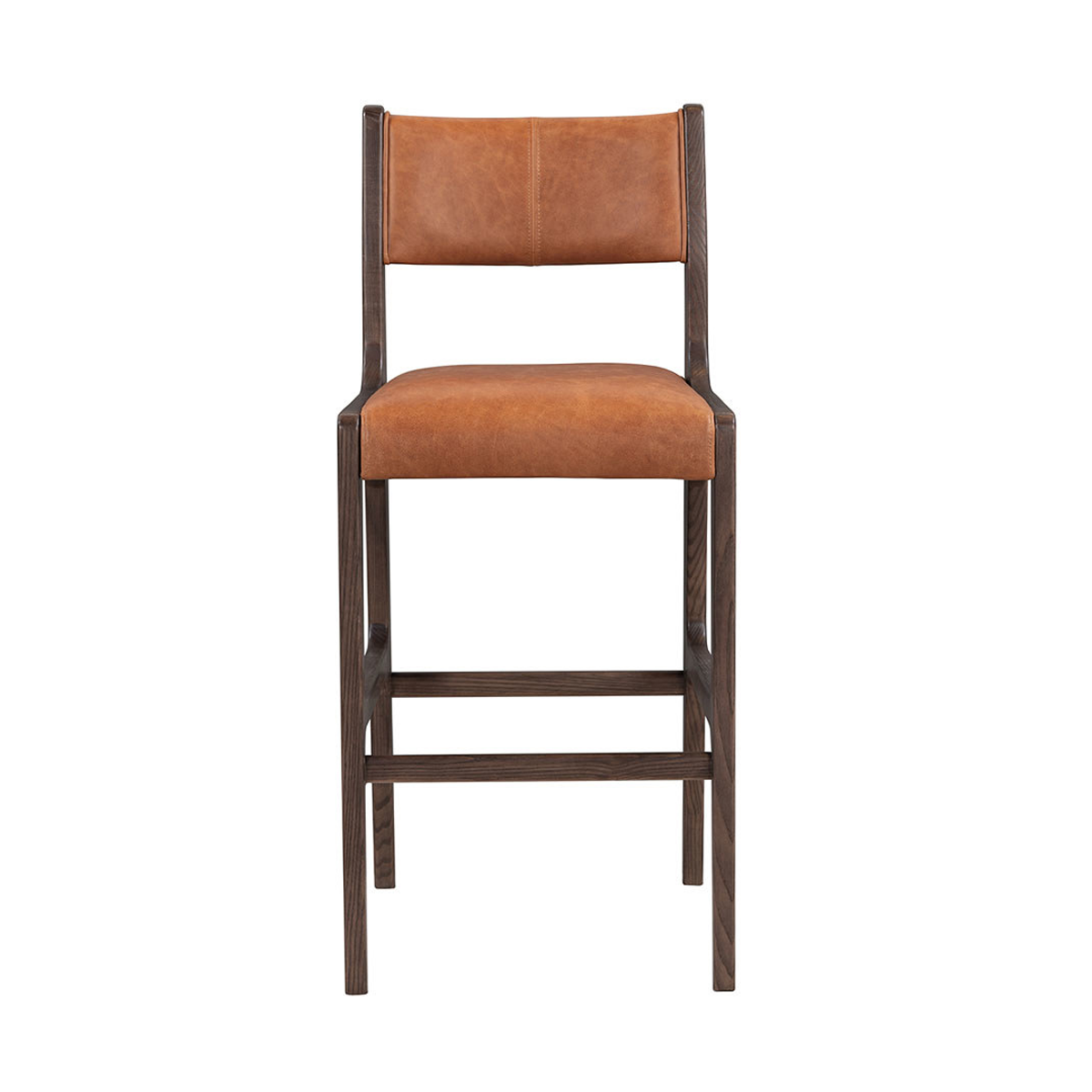 Wayne Leather Bar Stool by Classic Home at Eve Furniture