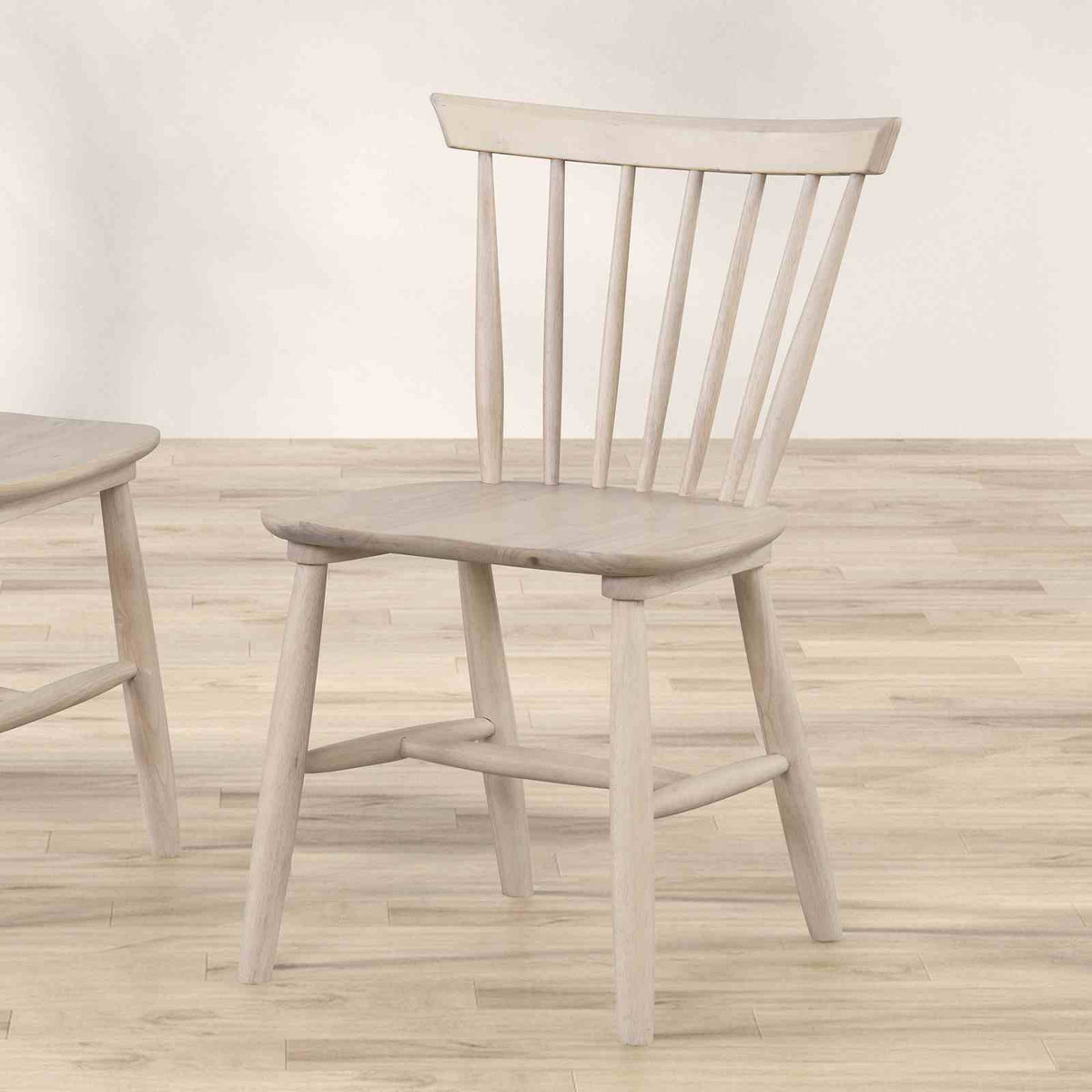 Hines White Oak 7-Piece Dining Table Set by Furniture of America at Eve Furniture