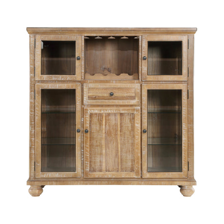 Weatherford Wheat Curio by Homelegance at Eve Furniture