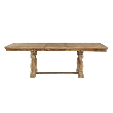 Weatherford Wheat Extandable Dining Table by Homelegance at Eve Furniture