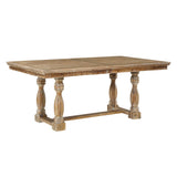 Weatherford Wheat Extandable Dining Table by Homelegance at Eve Furniture