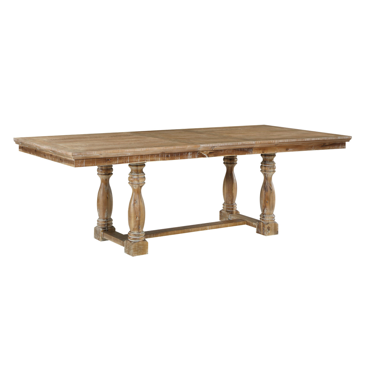 Weatherford Wheat Extandable Dining Table by Homelegance at Eve Furniture