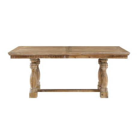 Weatherford Wheat Extandable Dining Table by Homelegance at Eve Furniture