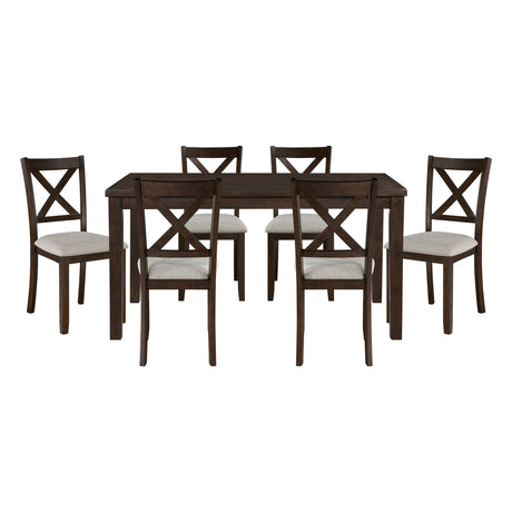 Weatherford Wheat/Gray Side Chair, Set of 2 by Homelegance at Eve Furniture