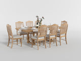 Weatherford Wheat/Gray Side Chair, Set of 2 by Homelegance at Eve Furniture