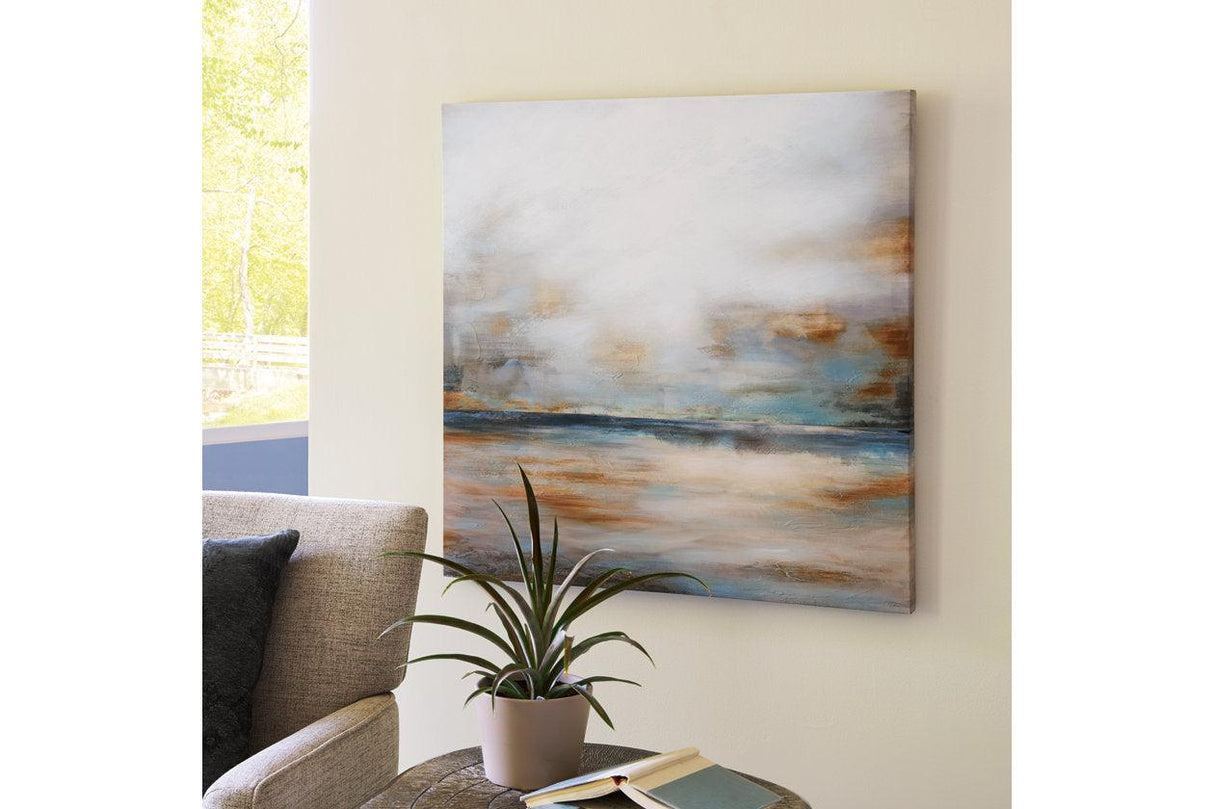 Weatheridge Multi Wall Art by Ashley at Eve Furniture