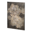 Weaved Peony I by Mercana Studio a Hand Embellished Textured Canvas by Mercana at Eve Furniture