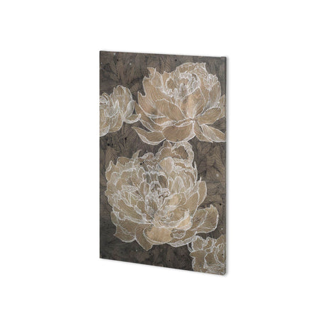 Weaved Peony II by Mercana Studio a Hand Embellished Textured Canvas by Mercana at Eve Furniture