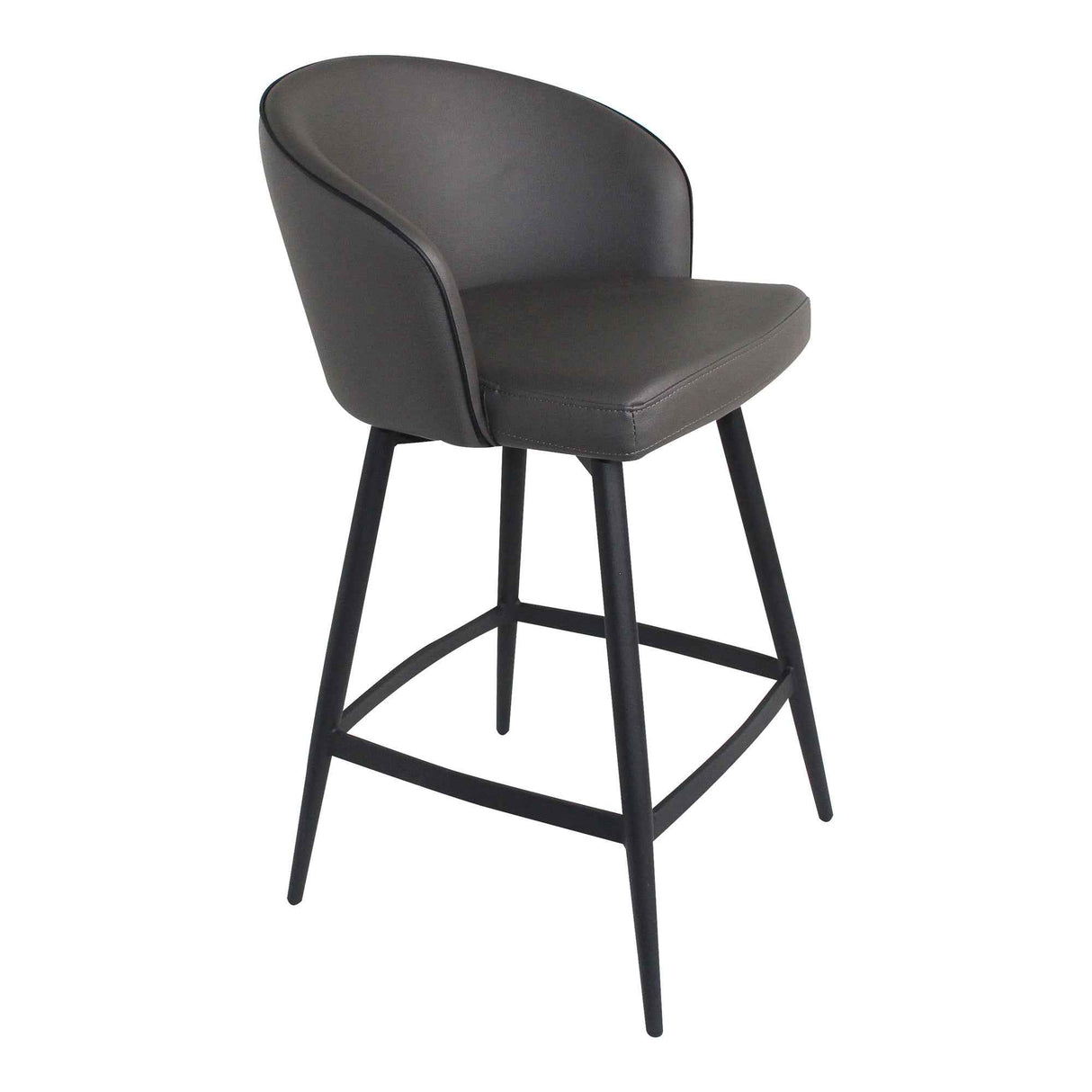 Webber Grey Swivel Counter Stool