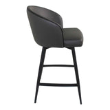 Webber Grey Swivel Counter Stool