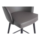 Webber Grey Swivel Counter Stool