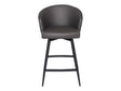 Webber Grey Swivel Counter Stool