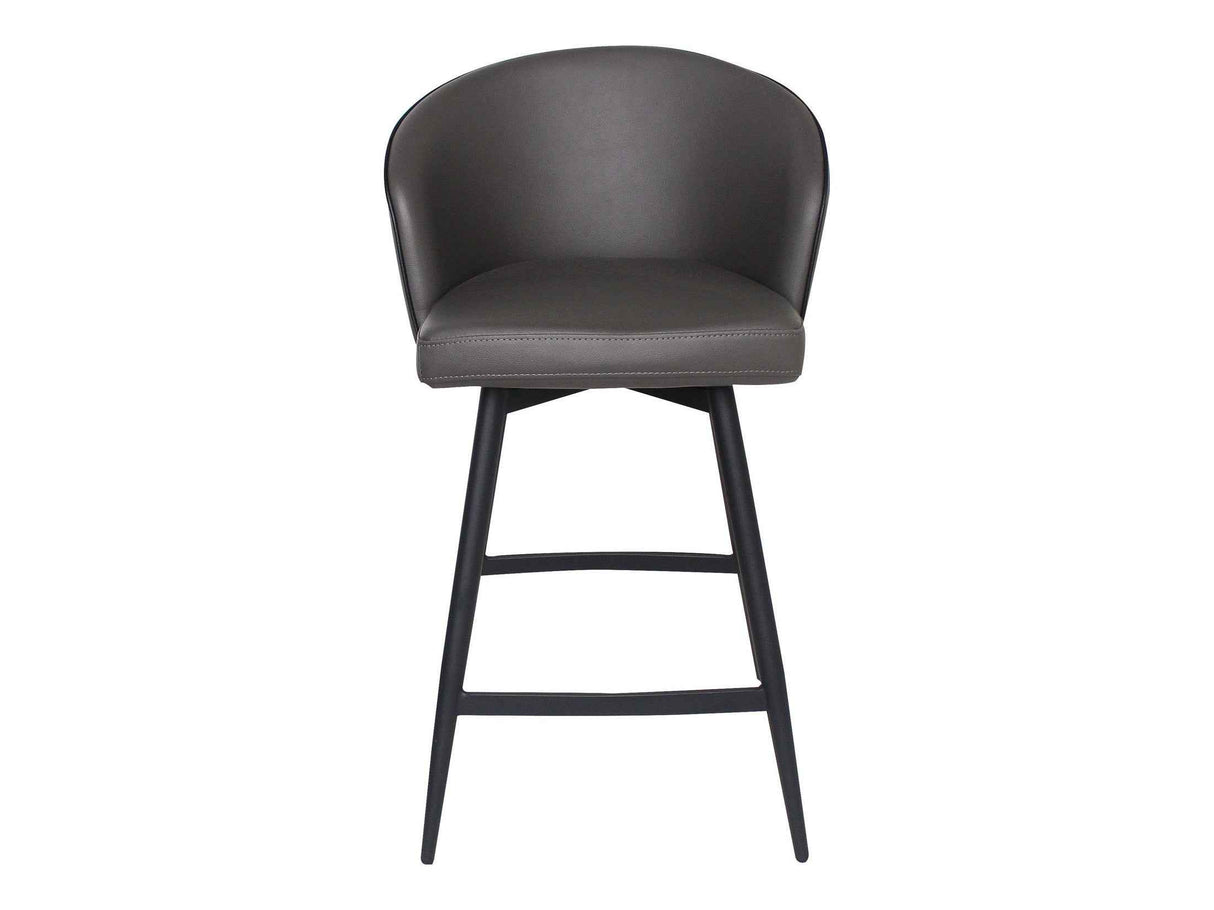 Webber Grey Swivel Counter Stool